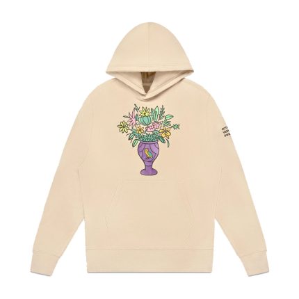 OVO Floral Vase Hoodie Beige