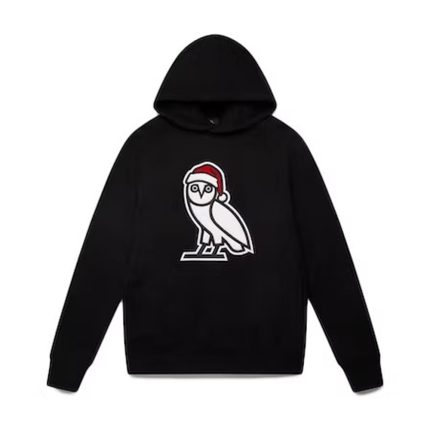 OVO Holiday Owl Hoodie Black