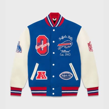 OVO X NFL Buffalo Bills Varsity Jacket