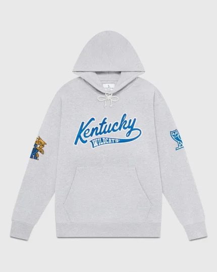 OVO X Kentucky Wildcats Hoodie Grey