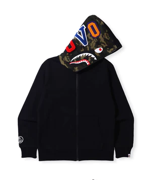 Ovo X Bape Black Hoodie