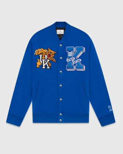 Ovo Kentucky Wildcats Fleece Varsity Jacket